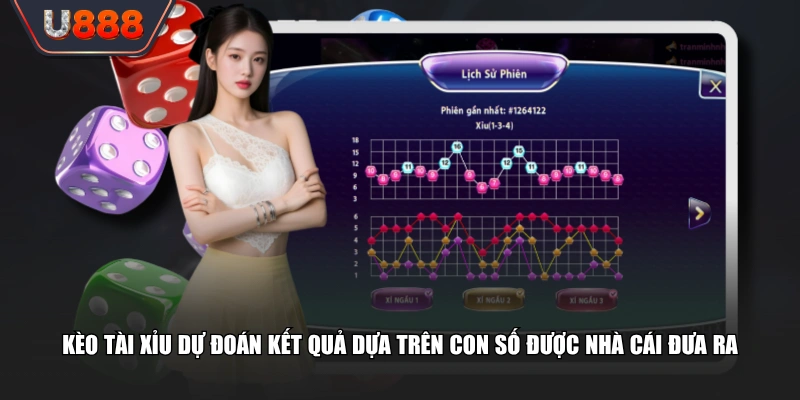 Kèo Tài Xỉu dự đoán kết quả dựa trên con số được nhà cái đưa ra